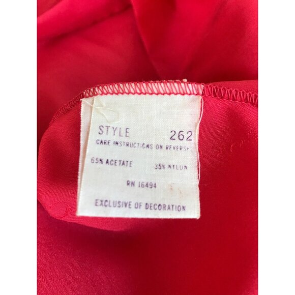 Vtg Givenchy Intimate Paris Lingerie Night Gown Rose Colored Saks Fifth Avenue E - Picture 4 of 9